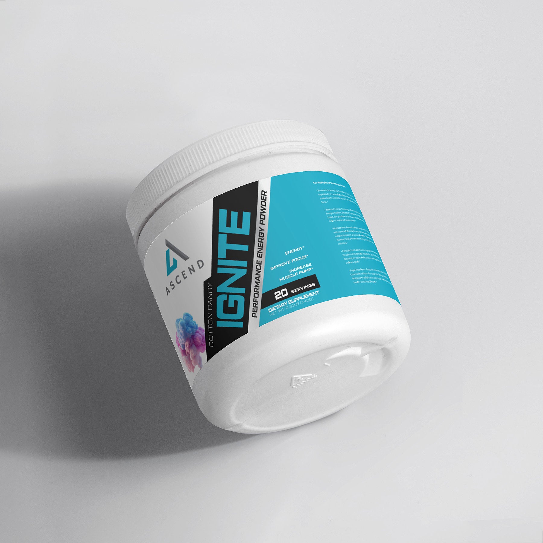 Ignite - Energy Powder (Cotton Candy)