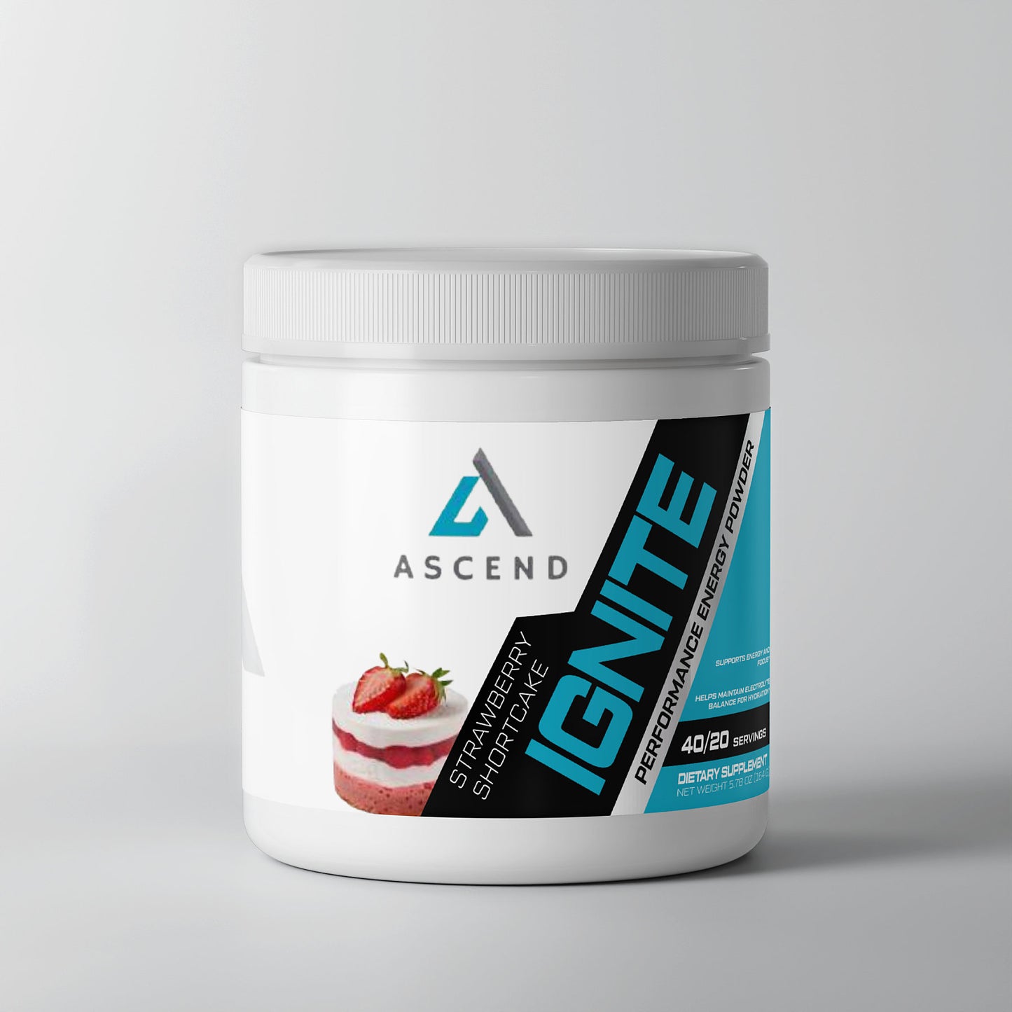 Ignite - Energy Powder (Strawberry Shortcake)