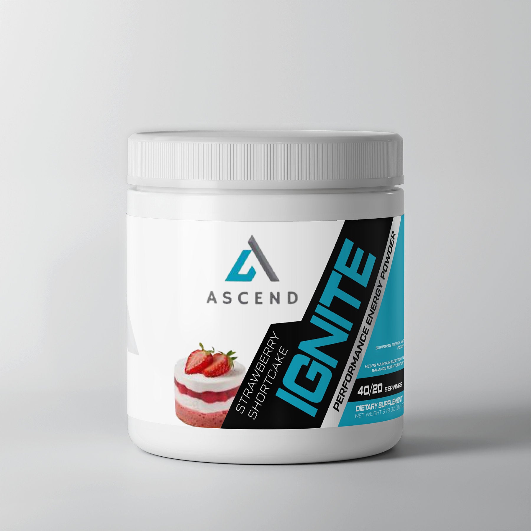 Ignite - Energy Powder (Strawberry Shortcake)