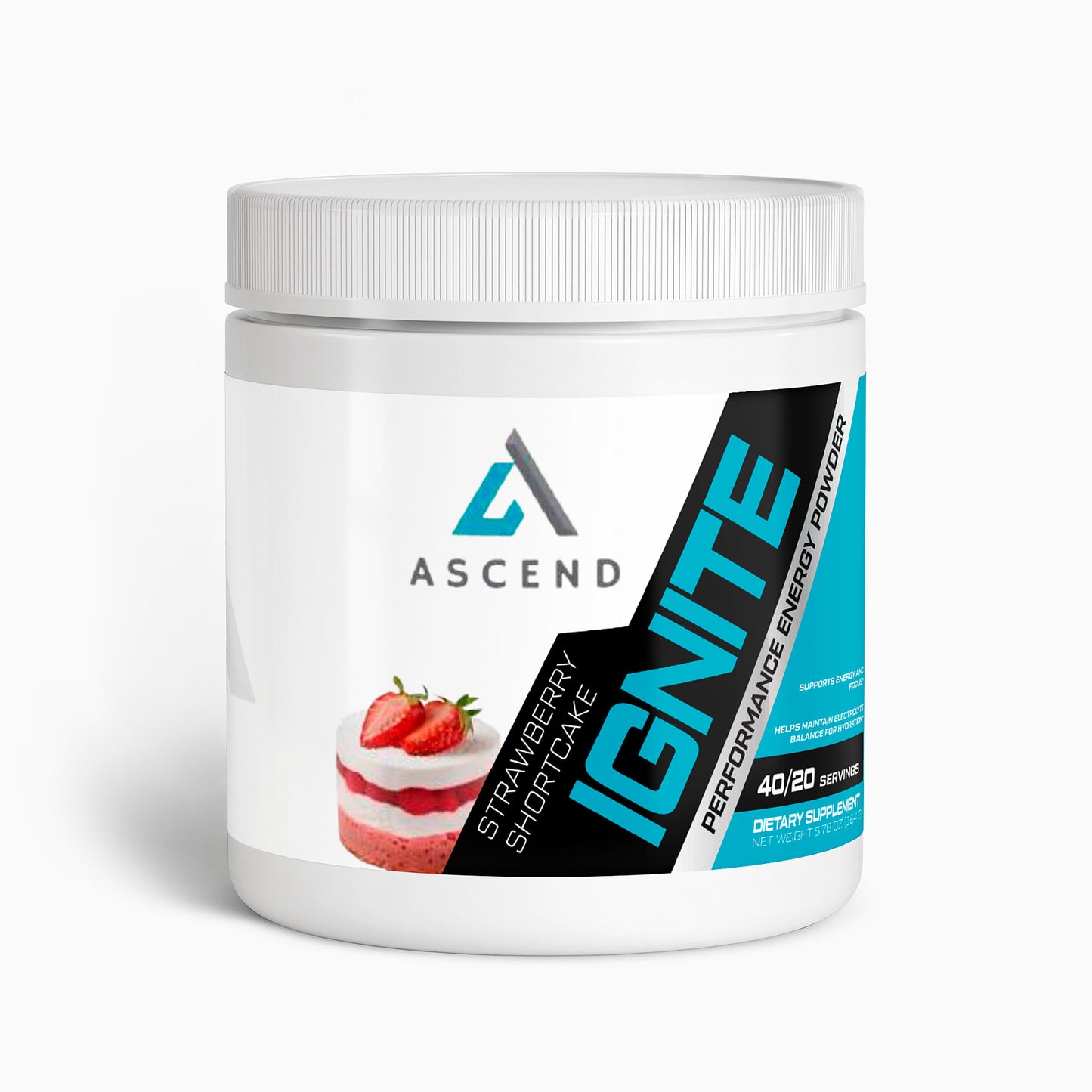 Ignite - Energy Powder (Strawberry Shortcake)