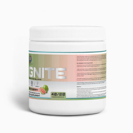 Ignite - Natural  Energy Powder (Guava Berry)