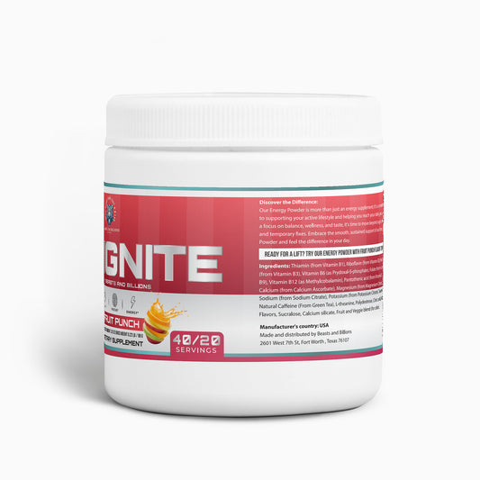 Ignite - Energy Powder (Fruit Punch)