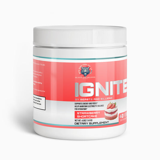 Ignite - Energy Powder (Strawberry Shortcake)