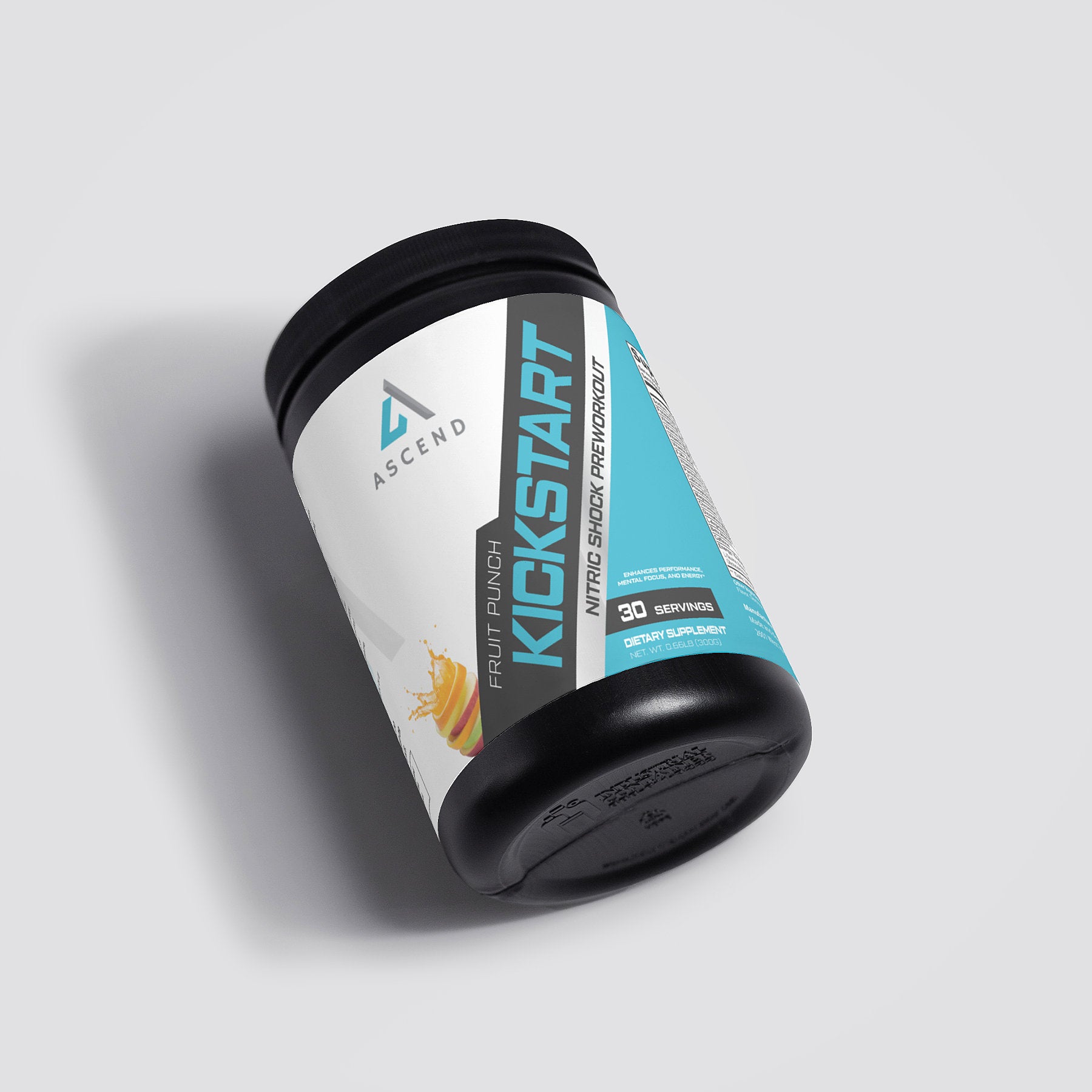 Kickstart - Nitric Shock Pre-Workout Powder (Fruit Punch)