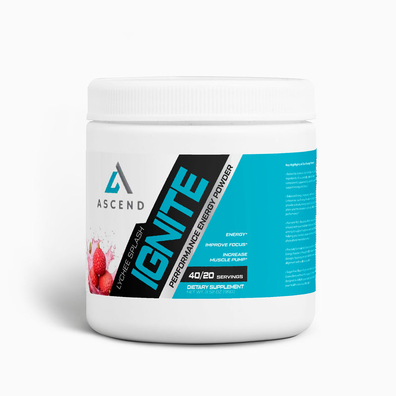 Ignite - Natural Energy Powder (Lychee Splash Energy)