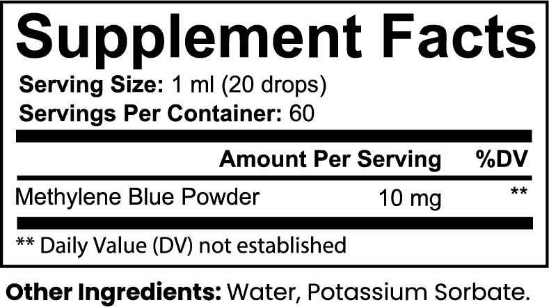 Supplement Facts Label
