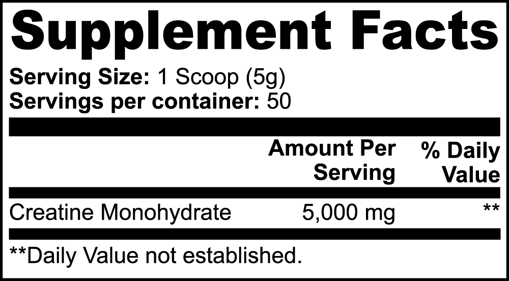 Recharge Supplement Facts